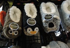fuzzy slippers